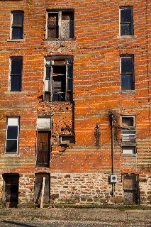 Scenic old building in Wonewoc